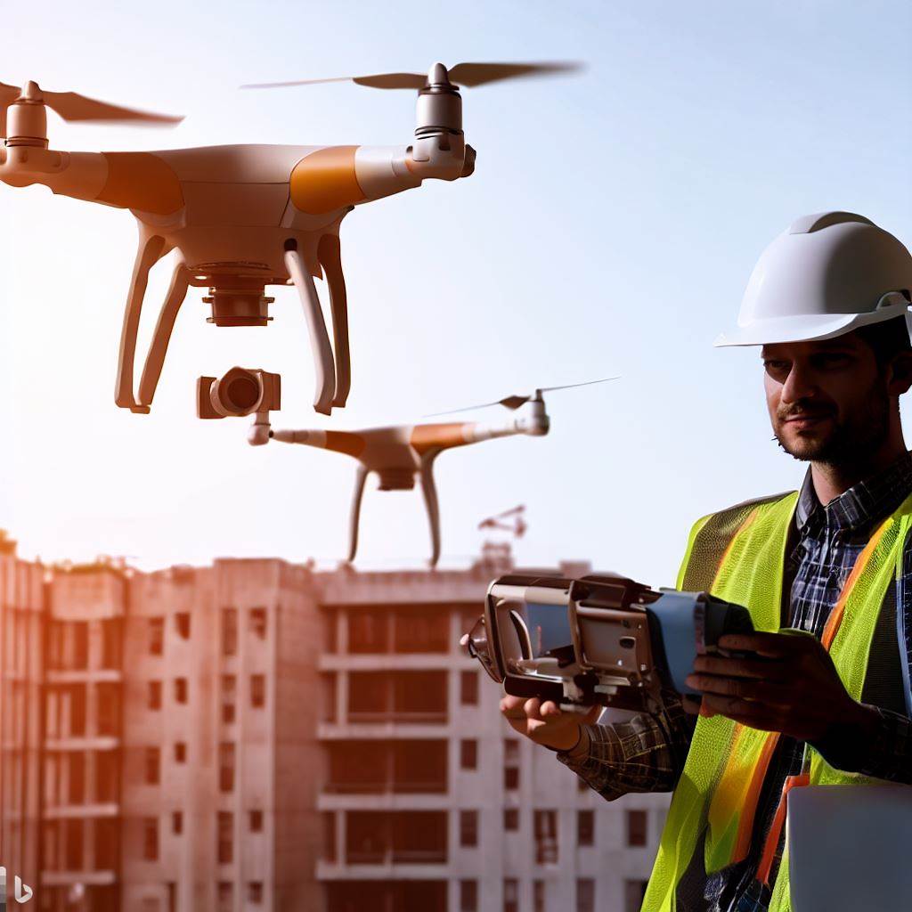 Using Drones for Construction